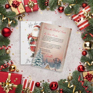 Personalised Letter from Santa Claus template