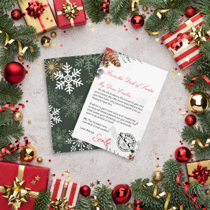 Personalised Letter from Santa Claus template