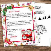 Personalised Letter from Santa for Children