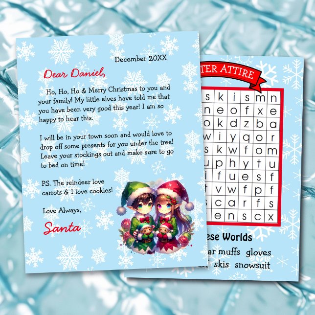 Personalised Letter from Santa for Children (Creator Uploaded)