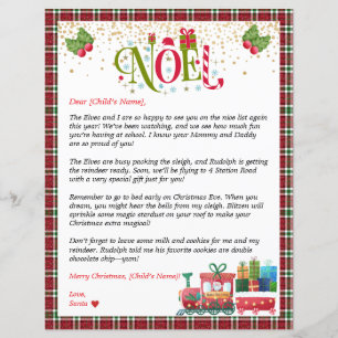 Personalised Letter from Santa For Kids Gifs