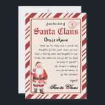 Personalised Letter from Santa Template<br><div class="desc">Letter from Santa Personalised - Bring magic to your Christmas Holiday with the wonder of Santa this year with this printable letter from Santa. This letter from the desk of Santa is completely customisable to make your own and can be an instant download - meaning you can print this editable...</div>