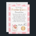 Personalised Letter from Santa Template<br><div class="desc">Letter from Santa Personalised - Bring magic to your Christmas Holiday with the wonder of Santa this year with this printable letter from Santa. This letter from the desk of Santa is completely customisable to make your own and can be an instant download - meaning you can print this editable...</div>