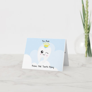 Personalised Letter from Tooth Fairy  Card