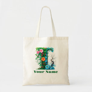 Personalised Letter I Tote Bag