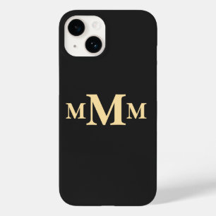 Personalised Letter "M" Monogram Template Case-Mate iPhone 14 Case