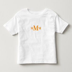 Personalised Letter "M" Monogram  Template Toddler T-Shirt