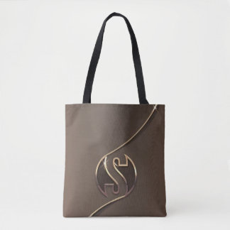  Personalised Letter S Tote Bag