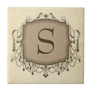 Personalised Letter Tiles, Decorative Chandelier S Tile