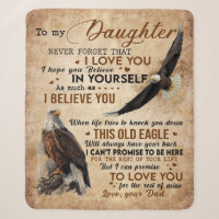 Personalised Letter To My Daughter From Dad