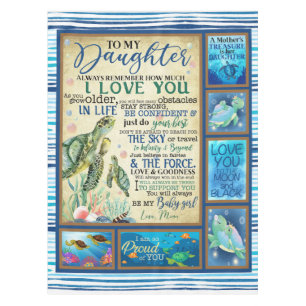 Personalised Letter To My Daughter Love From Mum Tablecloth