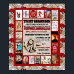 Personalised Letter To My GrandSon Birthday Gift Poster<br><div class="desc">Personalised Letter To My GrandSon Birthday Gift</div>