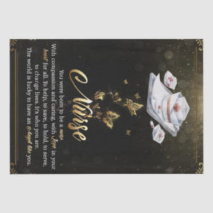 Personalised Letter To My Nurse Tissue Paper