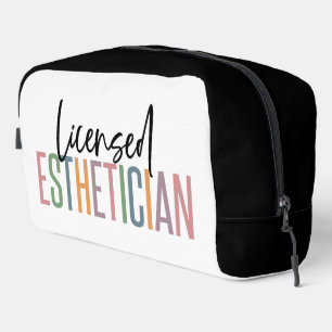 Personalised Licensed Aesthetician Cosmetologist Dopp Kit