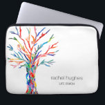 Personalised Life Coach Laptop Sleeve<br><div class="desc">This unique Laptop Sleeve is decorated with an original Tree of Life design.
Easily customisable with your name and profession.
Original Mosaic © Michele Davies.</div>