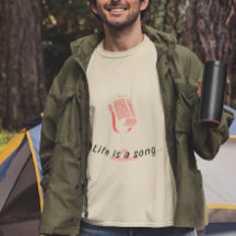 Personalised Life is a Song tee