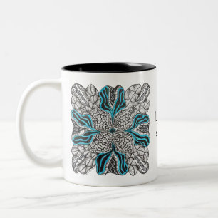 Personalised Life’s Too Short For Bad Coffee Two-Tone Coffee Mug