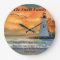 Personalised Lighthouse Seagull Bible Verse Clock