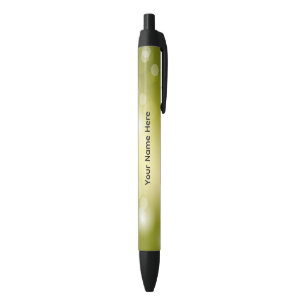 Personalised Lime Green Ink Pens