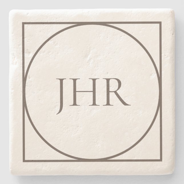 Personalised limestone coasters (Front)