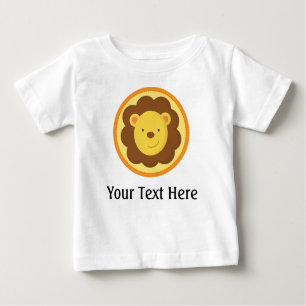 Personalised Lion Baby T-Shirt