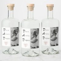 Personalised Liquor Bottle Labels | Gift for Dad
