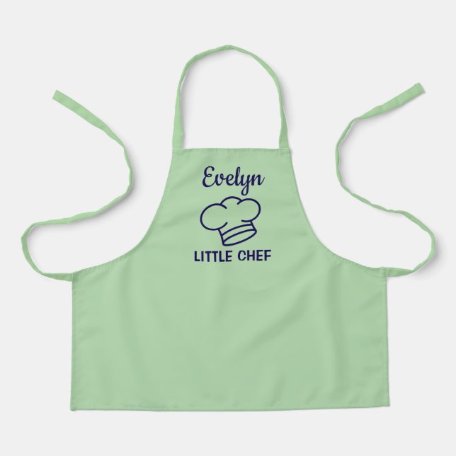  Personalised Little Chef Apron (Front)