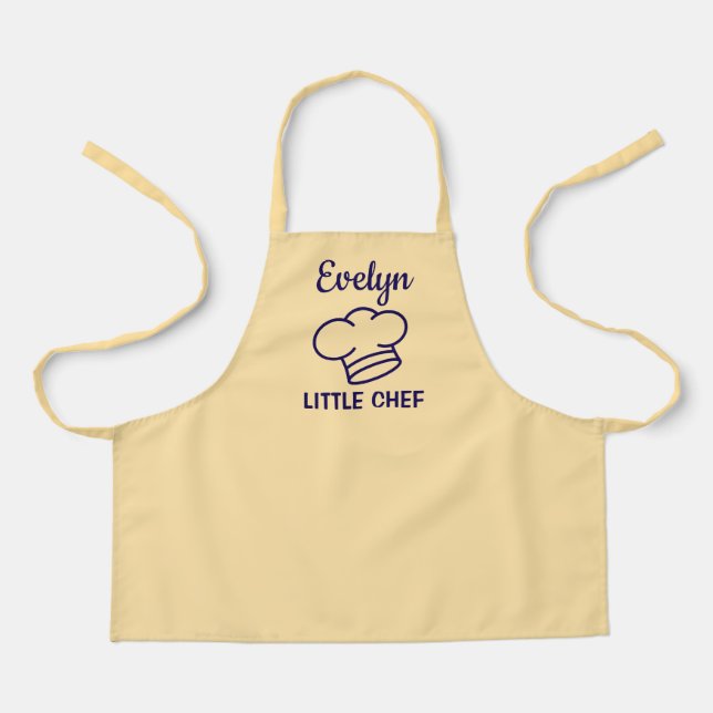  Personalised Little Chef Apron (Front)