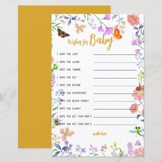 Personalised Little Love Bug Wishes for Baby