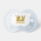 Personalised Little Prince Crown Pacifier