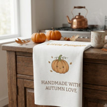 Personalised Little Pumpkin Baby Blanket