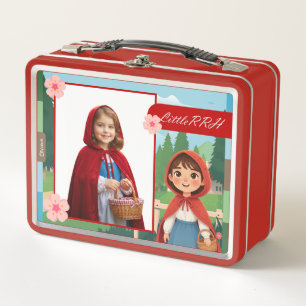 Personalised Little Red Riding Hood Lunch Box
