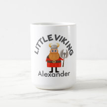 Personalised Little Viking Kids Mug 