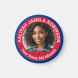 Personalised Local Election Custom Photo Campaign  Magnet
