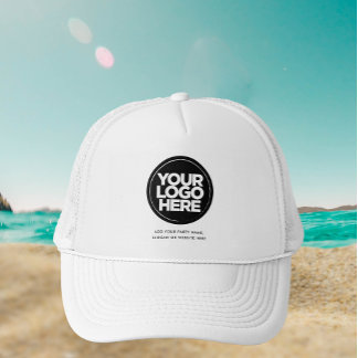 Personalised Logo and Text Baseball Trucker Hat