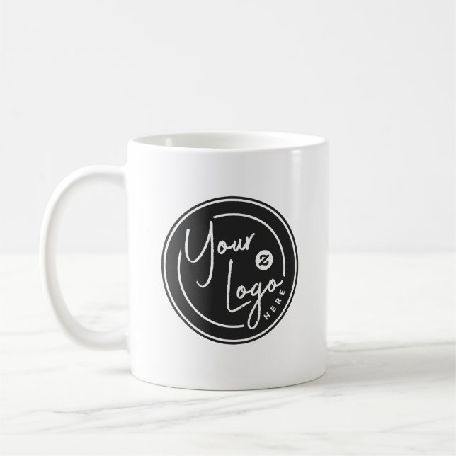 Personalised Logo Business Coffee Mug (Left)