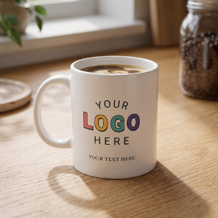 Personalised Logo Business Coffee Mug