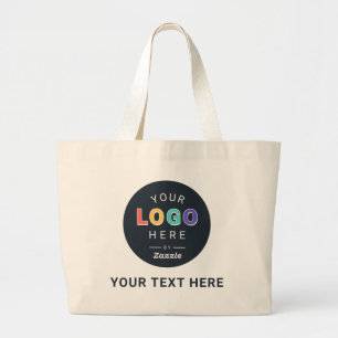 Personalised Logo Design Large Tote Bag