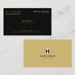 Personalised Logo, General practitioner, Nurse Business Card