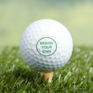 Personalised LOGO Golf Balls, Design Your Own Golf Balls