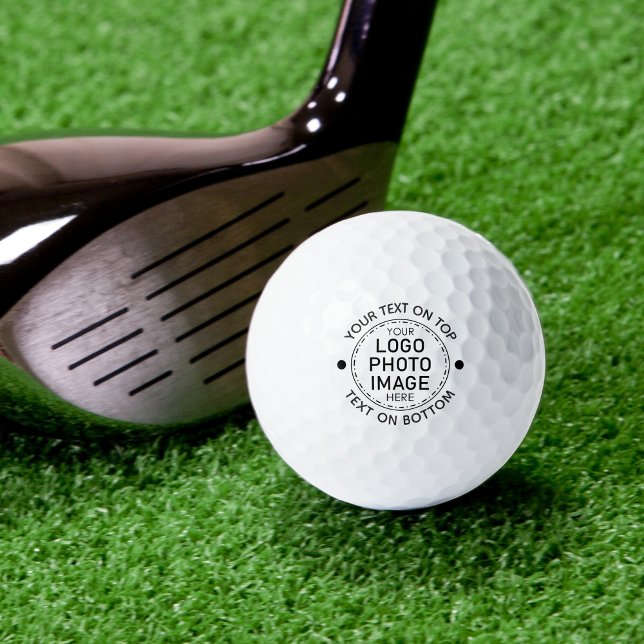Personalised Logo or Photo Custom Colour Golf Balls (Creator Uploaded)
