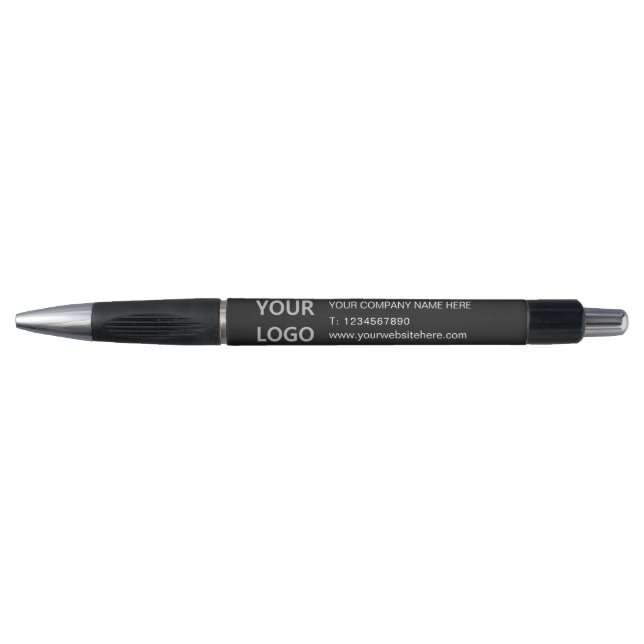 Personalised Logo Text Promotional Business Pen (Front)