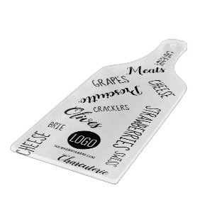 Personalised Logo Website Grazing Business Cutting Board
