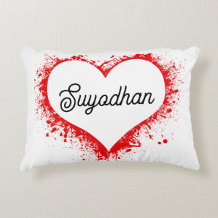Personalised Love Accent Pillow 