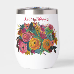 Personalised "Love Blooms" Water Bottle
