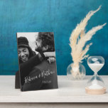 Personalised Love Couple Photo Wedding Date  Plaque<br><div class="desc">Personalised Love Couple Photo Wedding Date Plaque</div>