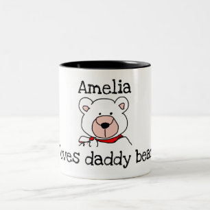 Personalised love Daddy Bear Mug