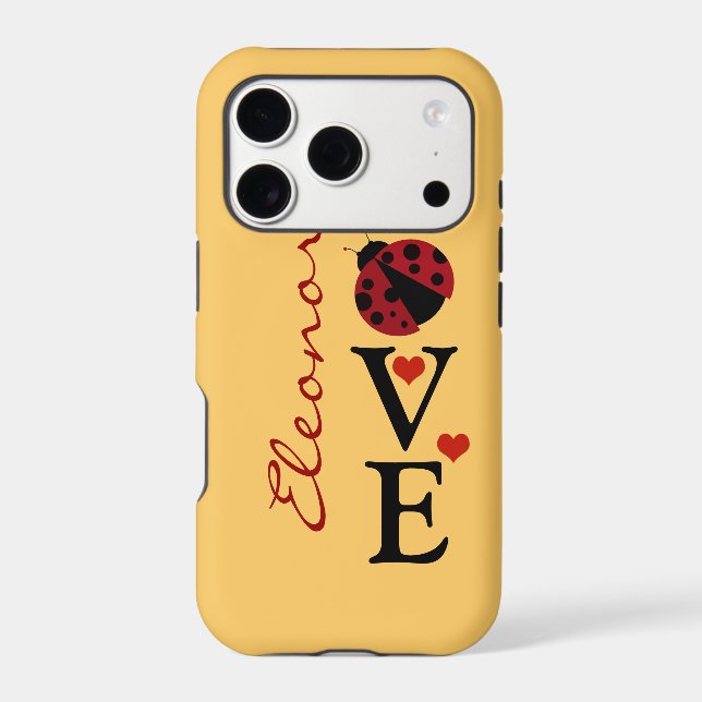 personalised love ladybug (Back)