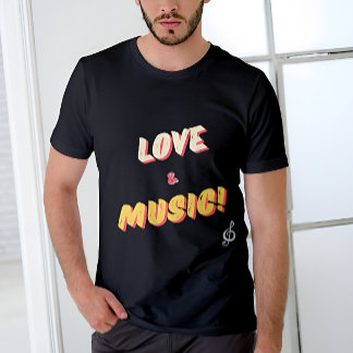 Personalised Love & Music! Tee 🎼