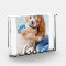 Personalised Love Paw Print Custom Dog Photo Block